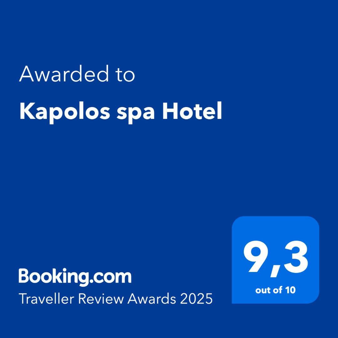 לאוטרה אדיפסאו Kapolos Spa Hotel מראה חיצוני תמונה